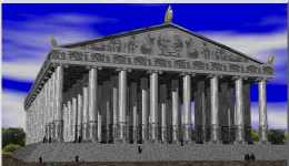 Artists impression of the Temple of Artemis